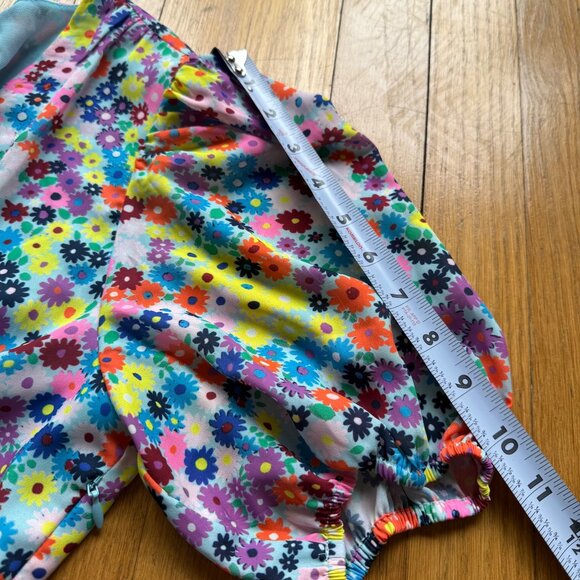 Staud Rainbow Floral Milla Mini Dress - Picture 13 of 16